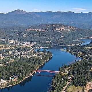 <span class="mw-page-title-main">Ione, Washington</span> Town in Pend Oreille County, Washington, United States