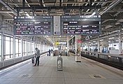 新幹線11・12號月台（2022年4月）
