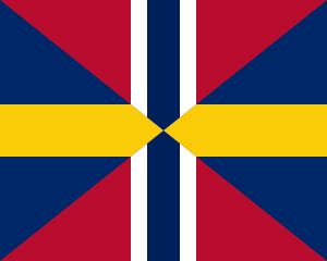 Jack of Sweden and Norway (1844–1905).svg