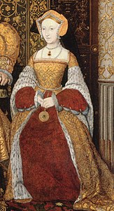 Cận cảnh Jane Seymour trong loạt tranh The Family of Henry VIII
