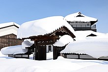 記録的な豪雪に見舞われた福井県にある日本一短い手紙の館