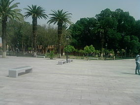 Jardim do centro de El Kelaa des Sraghna
