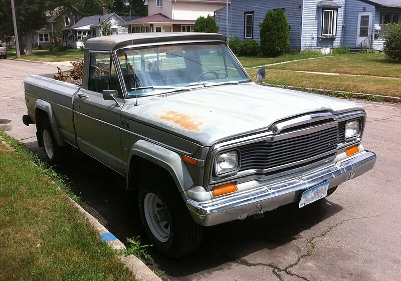 File:Jeep J-10 pickup truck grey-fr.jpg