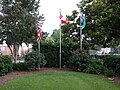 Joy Craft Park, flagpoles