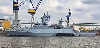 German corvette <i>Köln</i> Braunschweig-class corvette