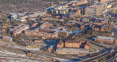 Vägbeskrivningar till Campus Solna med kollektivtrafik