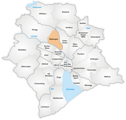 So kommt man zu Zürich Wipkingen mit den Öffentlichen - Mehr zum Ort Hier