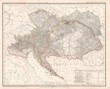 Mapa del imperio de 1848.