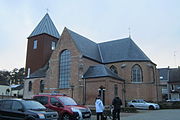 Kerk Meldert met nieuwe toren (2014)