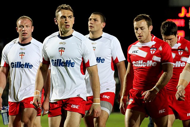 Sinfield playing for England in 2011