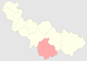 Изюмский уезд на карте