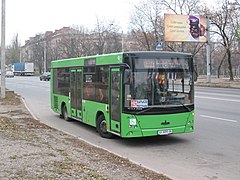 Kharkov Pesochin bus.JPG