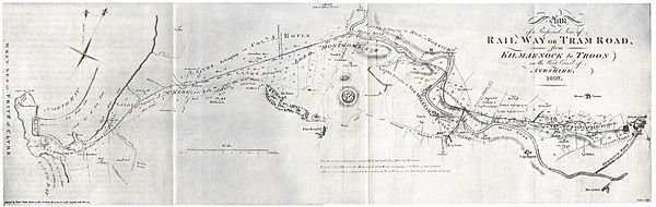 Design for the route, 1807
