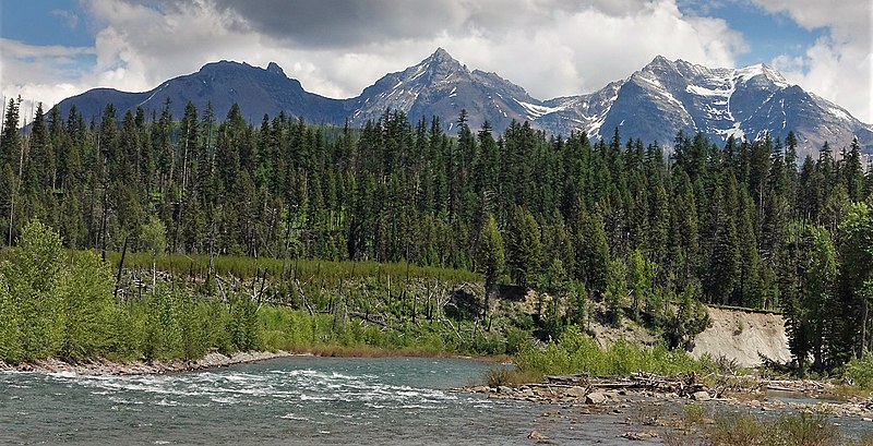 File:Kintla Rapids and Parke Peak.jpg