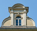 * Nomination Southern pediment on top of Hasner school on Lidmanskygasse #55, Klagenfurt, Carinthia, Austria --Johann Jaritz 02:09, 11 July 2016 (UTC) * Promotion Good quality. --Cccefalon 03:32, 11 July 2016 (UTC)