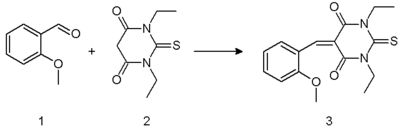 A knoevenagel condensation