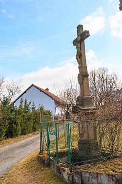Koryta u Kostelce nad Orlicí - kříž