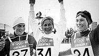 Kulakova, Gustafsson and Kolchina Grenoble 1968 001.jpg