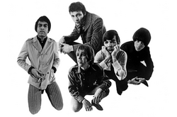 Liebe 1967 (LR: Johnny Echols, Bryan MacLean, Arthur Lee [oben], Ken Forssi, Michael Stuart)