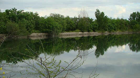 Laguna Grande (desde la Hacienda de la Laguna)