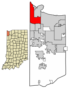 File:Lake_County_Indiana_Incorporated_and_Unincorporated_areas_Hammond_Highlighted_1831000.svg