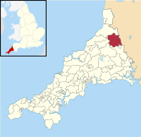 Launceston North and North Petherwin electoral division map 2013.svg