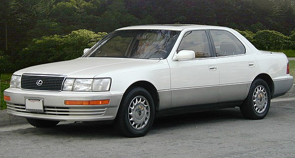 1989 LS 400 sedan was the first Lexus model.