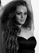 20 October 2009: Lohan in a photoshoot for Elle magazine in 2009