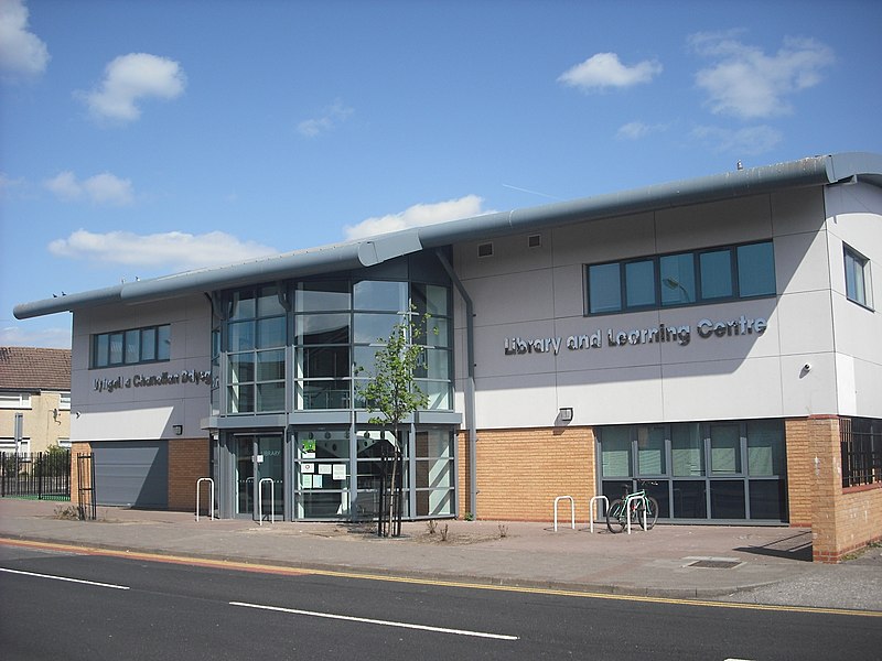 File:Llanrumney Library Cardiff.JPG