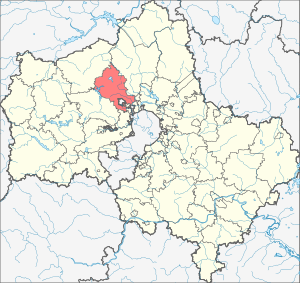 город Солнечногорск городской округ Солнечногорск на карте