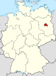 Locator map Berlin in Germany.svg