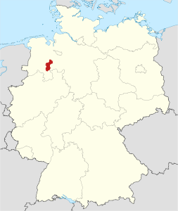Circondario rurale di Vechta – Localizzazione