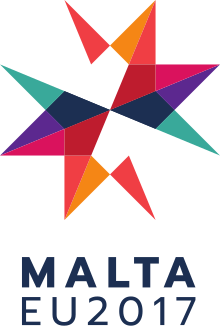 Logo Maltese EU presidency of the Council of the European Union 2017.svg