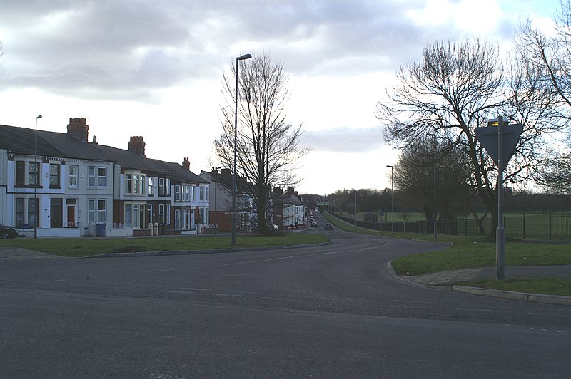 File:Looking down Grant Avenue from Prince Alfred Road - geograph.org.uk - 1702840.jpg