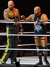 Gallows (left) with Karl Anderson in September 2016 Luke Gallows and Karl Anderson in September 2016.jpg
