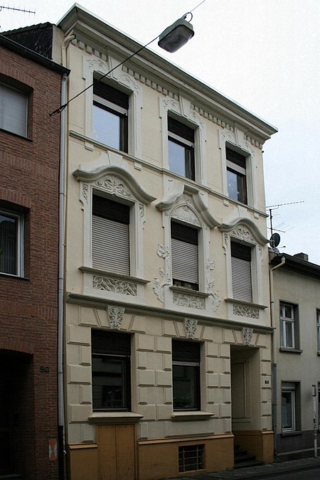 Mönchengladbach MG Mitte Denkmal Nr. G 028, Gasthausstraße 48 (5748)