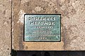 * Nomination Plaque to the statue of “Johannes Nepomuk” (Rudolf Breilmann, 1993) at the Aa bridge at Bispinghof in Münster, North Rhine-Westphalia, Germany --XRay 05:09, 17 July 2020 (UTC) * Promotion  Support Good quality -- Johann Jaritz 05:36, 17 July 2020 (UTC)