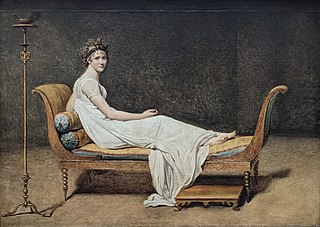 <i>Portrait of Madame Récamier</i> Painting by Jacques-Louis David
