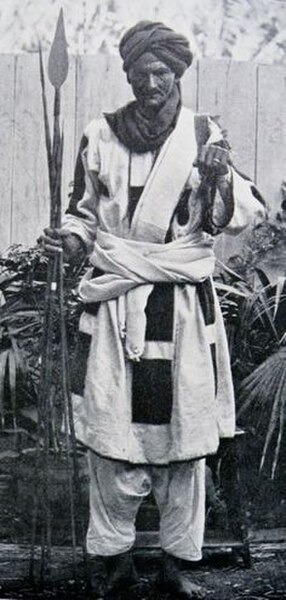A Mahdist Dervish from Sudan (1899)