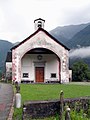 Via Cantonale Vecchia, Maggia. Église de Santa Maria delle Grazie in Campagna.