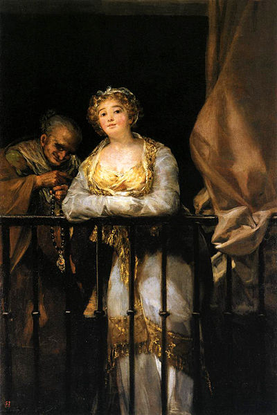 File:Maja y celestina en un balcón.jpg