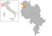 Localisation de Castelnuovo Don Bosco