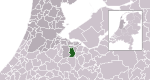 Carte de localisation de Hilversum