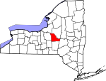 Map of New York highlighting Madison County.svg