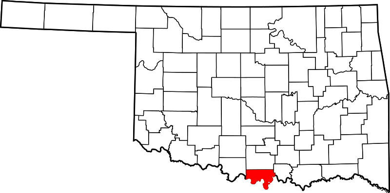 File:Map of Oklahoma highlighting Love County.svg