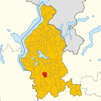 Map of comune of Besnate (province of Varese, region Lombardy, Italy).svg