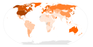 Geographical usage of television