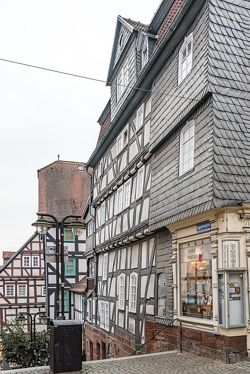 Marburg, Barfüßerstraße 18, Ansicht Augustinergasse-20161104-002