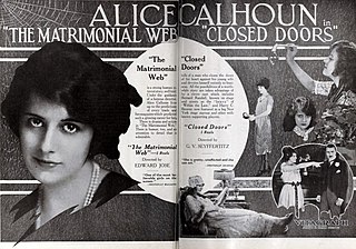 <i>The Matrimonial Web</i> 1921 film