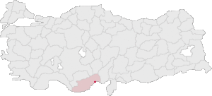 Mersin Turkey Provinces locator.gif